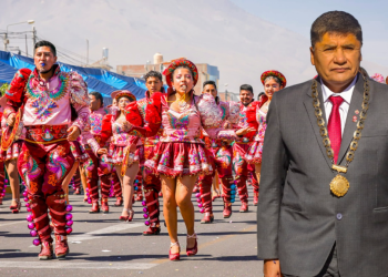 ALCALDE DE AREQUIPA PROHIBE SAYAS Y CAPORALES EN CORSO DE LA AMISTAD