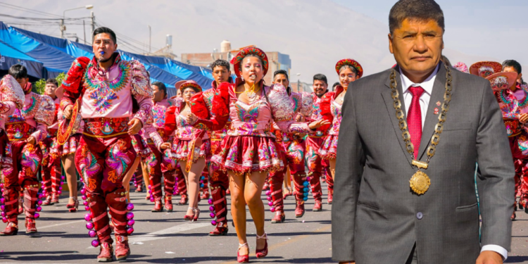 ALCALDE DE AREQUIPA PROHIBE SAYAS Y CAPORALES EN CORSO DE LA AMISTAD