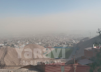 PRESENCIA DE FUERTES VENTARRONES AFECTA A LA REGION AREQUIPA