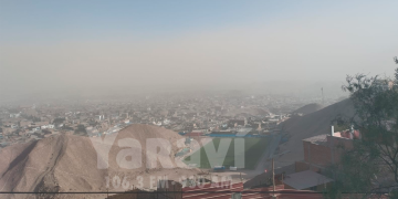 PRESENCIA DE FUERTES VENTARRONES AFECTA A LA REGION AREQUIPA